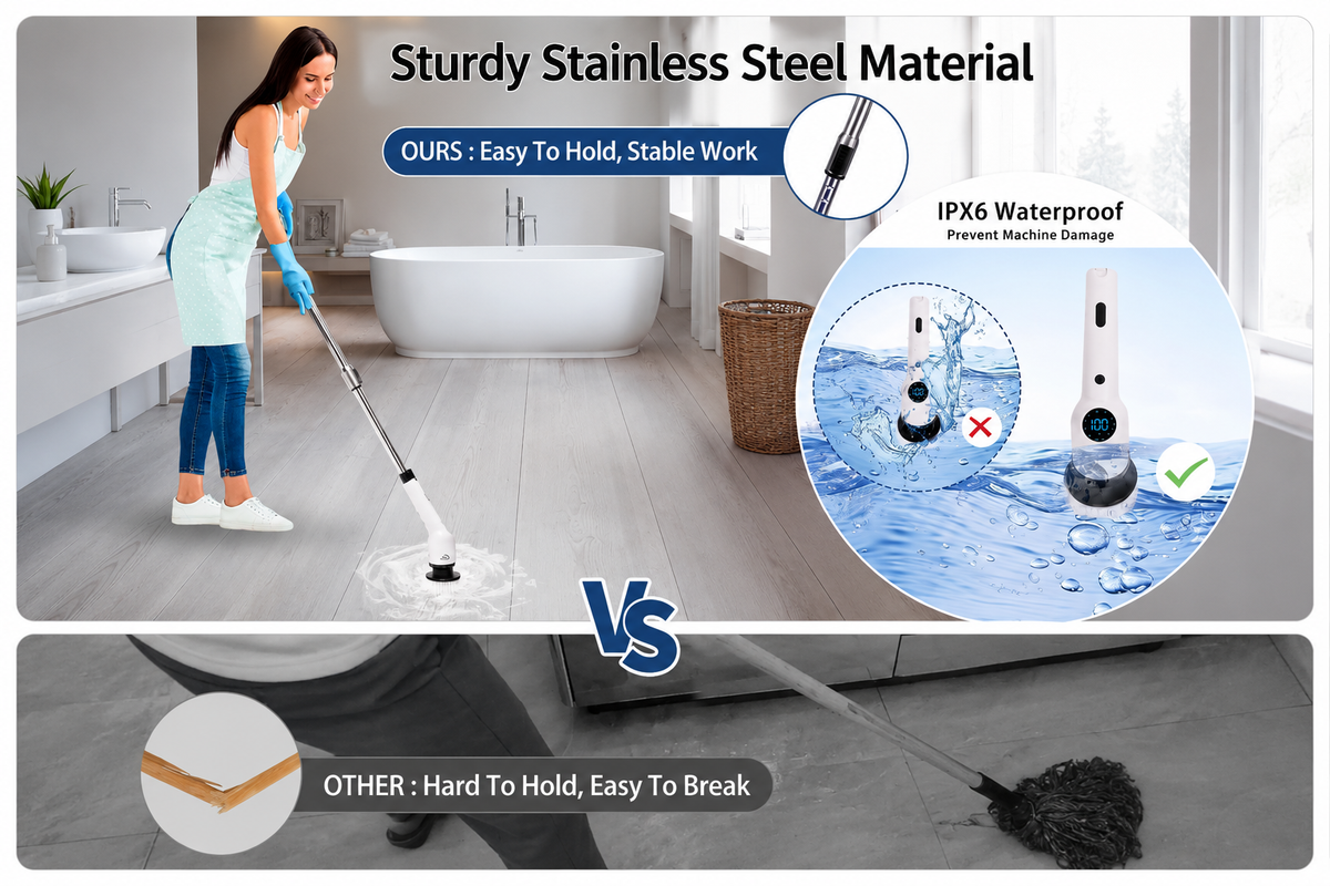 VelvetAura™ 9-in-1 Electric Spin Scrubber