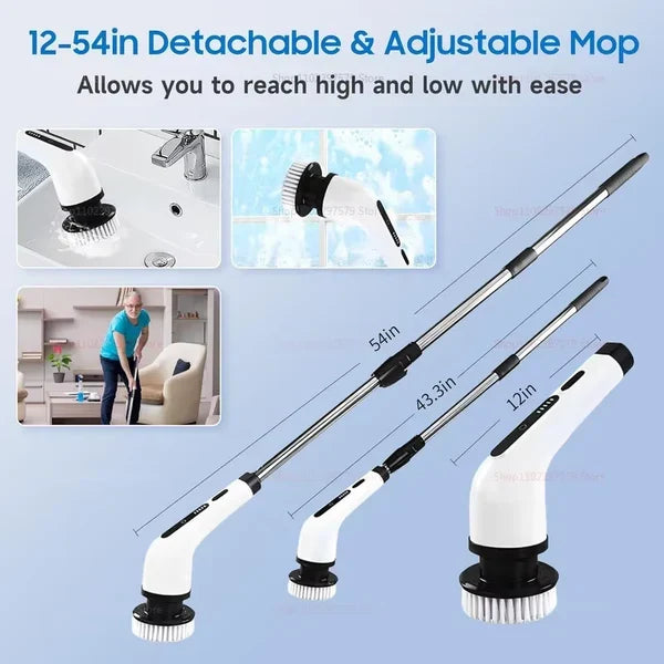 VelvetAura™ 9-in-1 Electric Spin Scrubber
